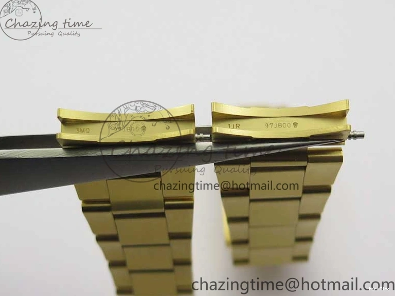 MiroTime 1223 Unisex Submariner 41mm 126618 LB YG EWF Blue Dial on YG Bracelet A 2615